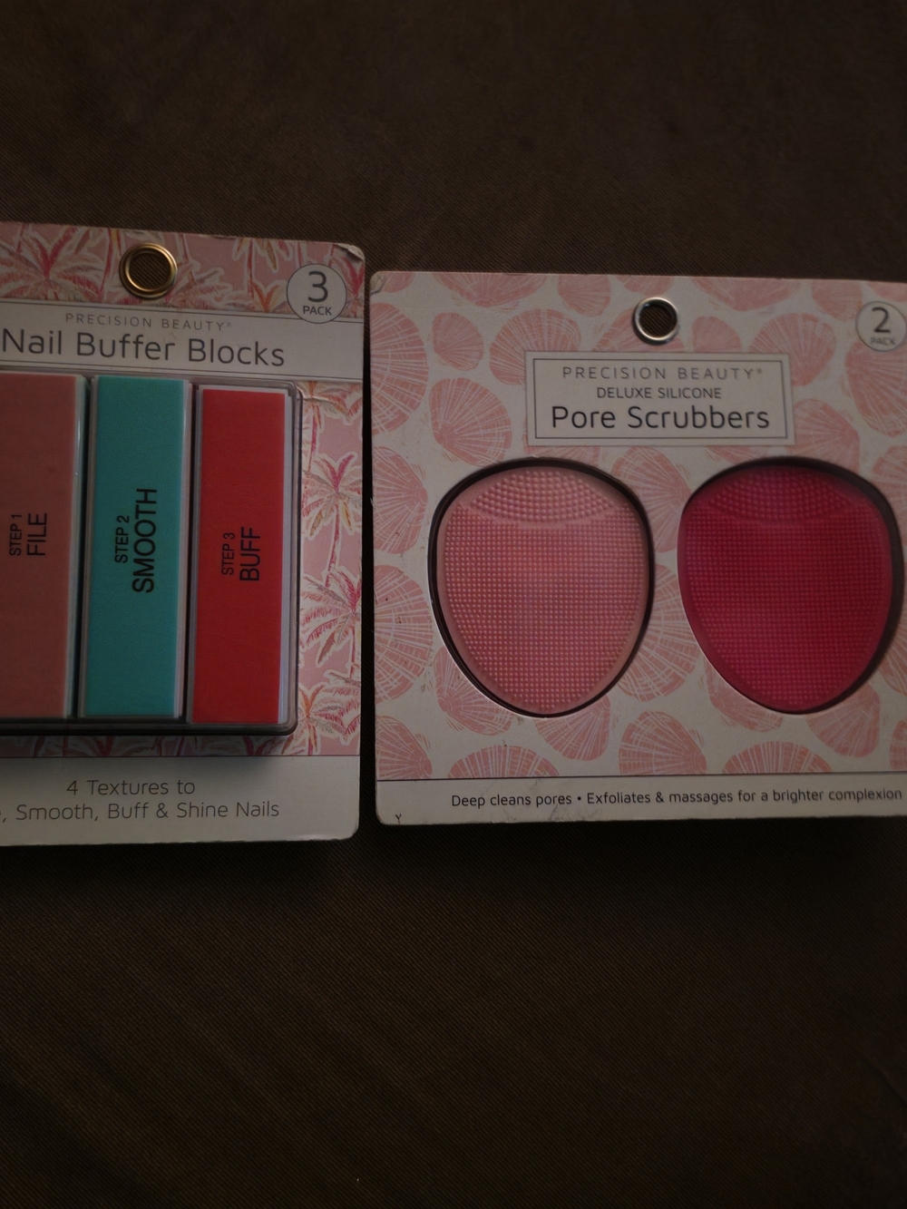 Precision Beauty Pink Silicone Pore Scrubbers - 2 Pack